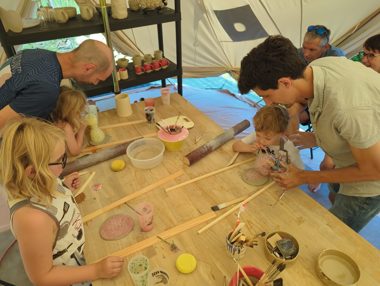 Cours de céramique pour les enfants
